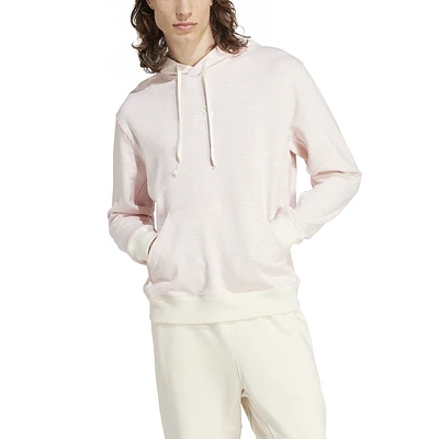 adidas Mens Lounge French Terry Colored Melange Hoodie