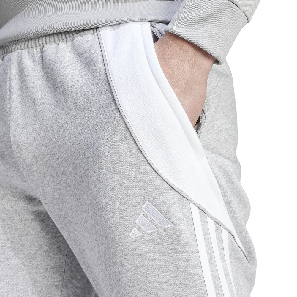 adidas Mens Tiro24 Sweat Pants - Medium Grey Heather/White