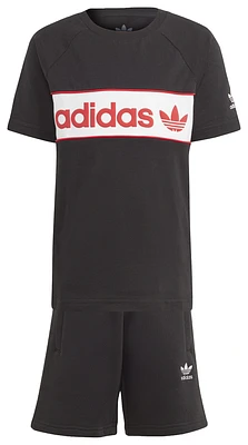 adidas Originals NY T-Shirt & Shorts Set - Boys' Preschool