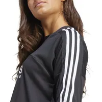 adidas Womens Tiro 3-Stripes Long-Sleeve T-Shirt