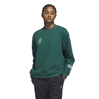 adidas Mens Hoop York City Basketball Crewneck - Collegiate Green