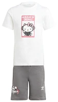 adidas Originals Hello Kitty T-Shirt & Shorts Set - Girls' Preschool