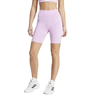 adidas Womens Optime 7-Inch Leggings - Bliss Lilac