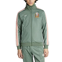 adidas Originals Mens Mexico Beckenbauer Track Top - Green Oxide