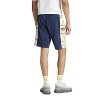 adidas Originals Mens adicolor adiBreak Lifestyle Shorts - Night Indigo/White/Bold Gold