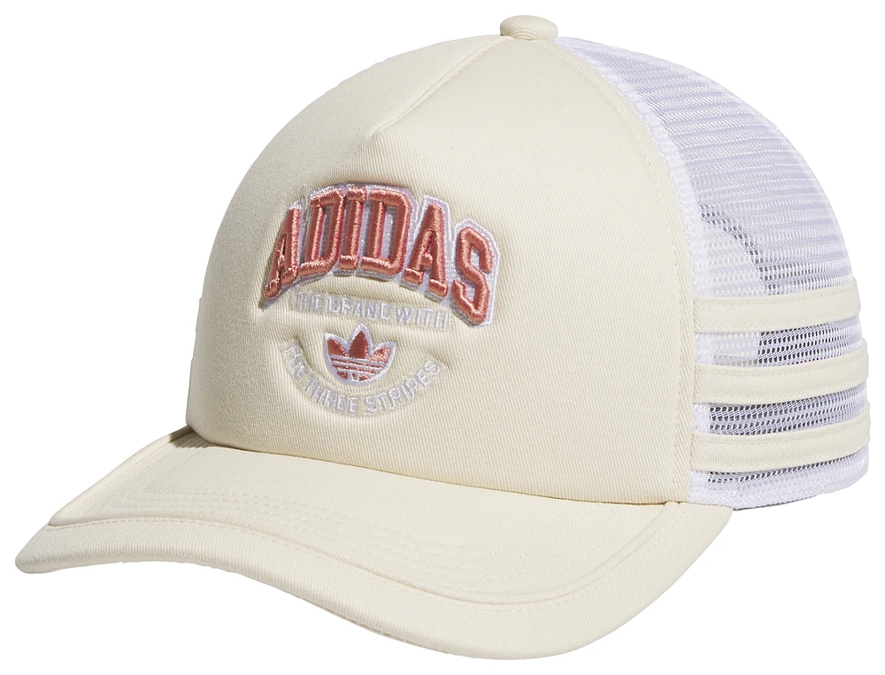 adidas Originals Mens adidas Originals Rec League Trucker Hat - Mens Wonder Beige Size One Size