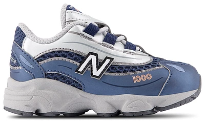New Balance Boys 1000 - Boys' Toddler Shoes Light Silver/Vintage Indigo