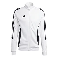 adidas Mens adidas Tiro24 Training Jacket - Mens White/Black Size XS