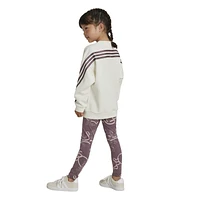 adidas Girls adidas Disney Minnie & Daisy Jogger - Girls' Preschool Off White/Shadow Fig/Preloved Crimson Size 2T