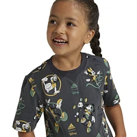 adidas Boys Disney Mickey Mouse T-Shirt and Shorts Set