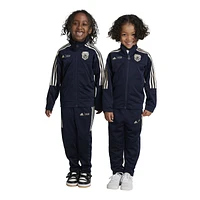 adidas Boys adidas Marvels Avengers x Tiro Suit - Boys' Preschool Wonder Gold Metallic/Ink Size 2T