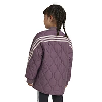 adidas Girls Disney x Minnie & Daisy Jacket - Girls' Preschool Shadow Fig/Sandy Pink Met