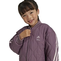 adidas Girls Disney x Minnie & Daisy Jacket - Girls' Preschool Shadow Fig/Sandy Pink Met