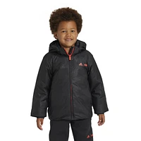 adidas Boys Disney x Star Wars Jacket - Boys' Preschool Black/Bright Red