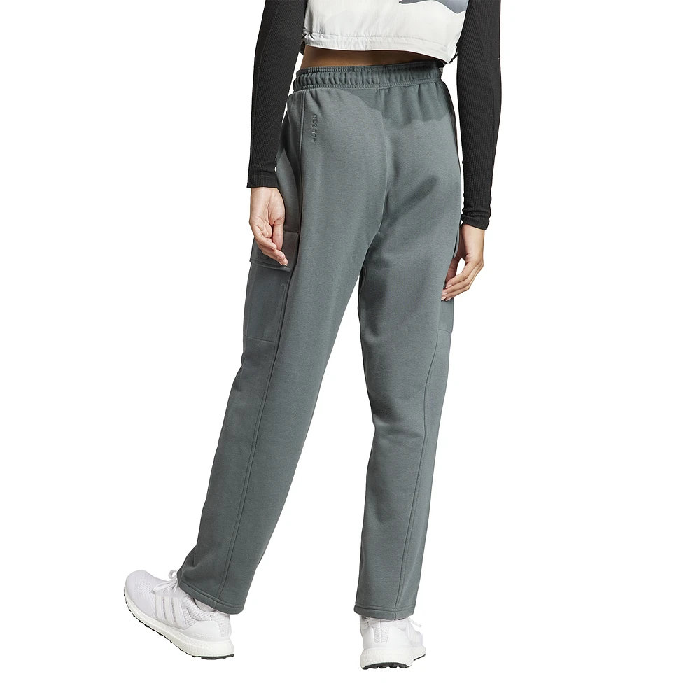 adidas Womens adidas ALL SZN Fleece Cargo Pants