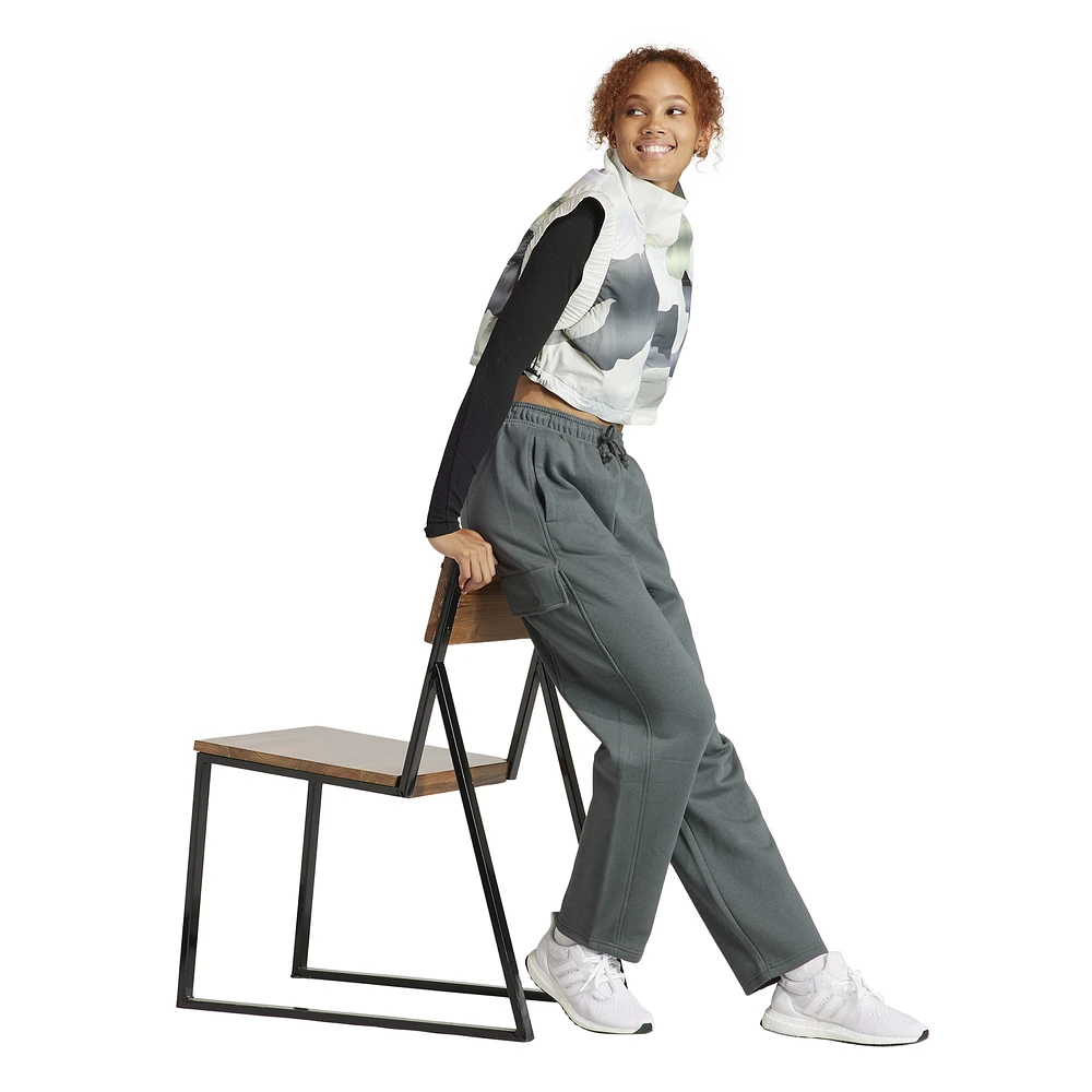 adidas Womens adidas ALL SZN Fleece Cargo Pants