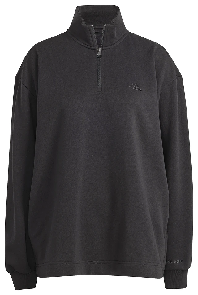 Womens Westland SZN ALL Fleece Sweatshirt | Mall Adidas Quarter-Zip