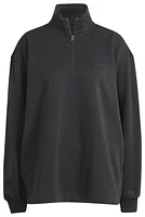 adidas Womens adidas ALL SZN Fleece Quarter-Zip Sweatshirt