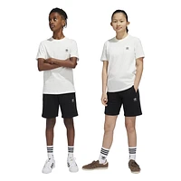 adidas Originals Boys Fleece Shorts - Boys' Grade School Black