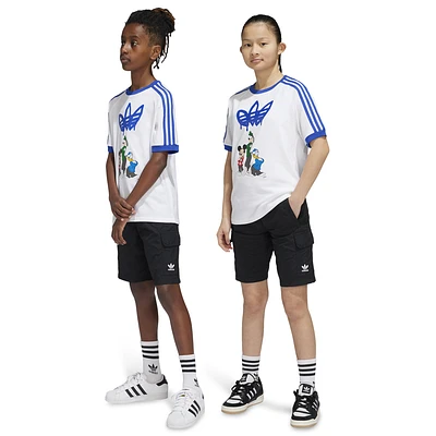 adidas Boys Essential Cargo Shorts - Boys' Grade School Black/Black