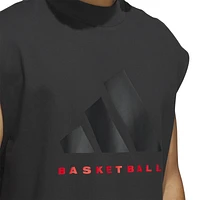 adidas Mens Basketball Sleeveless T-Shirt