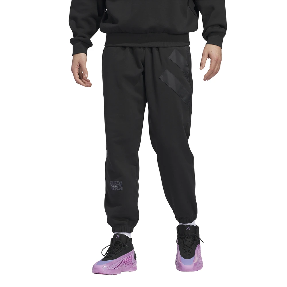 adidas Anthony Edwards Foundation Fleece Pants - Men's