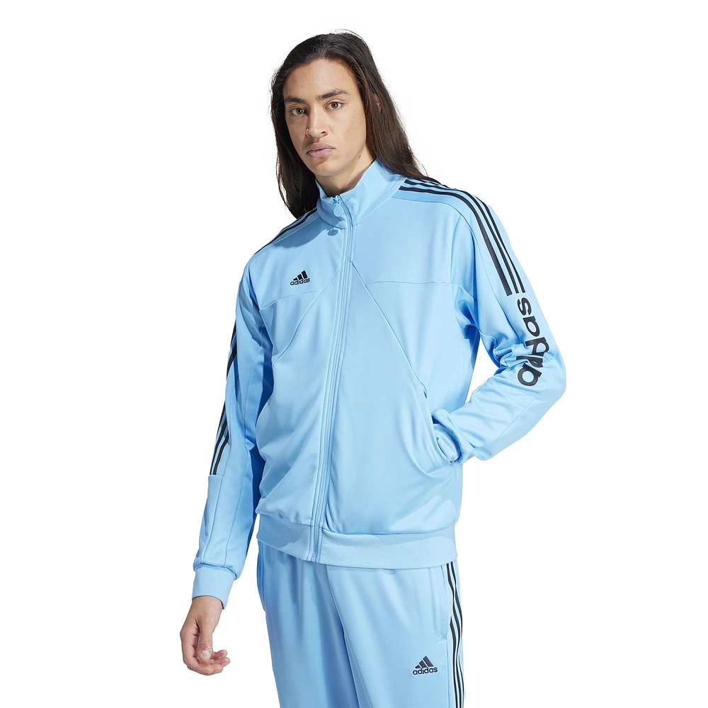 adidas Mens Tiro 23 WM Jacket - Semi Blue Burst/Semi Burst