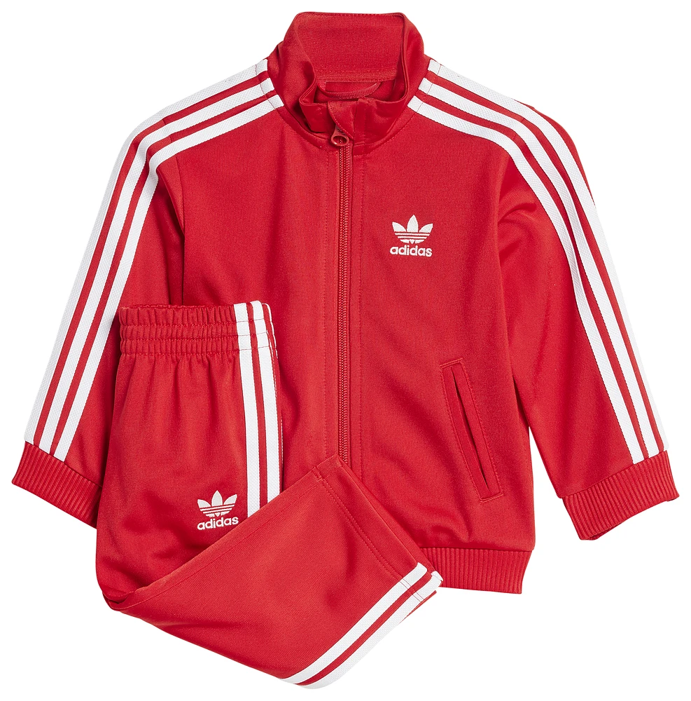 Adidas Large Boys Adidas Tracksuit Red Toddler Adidas Boys Track