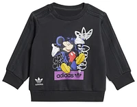 adidas Originals Boys Disney Mickey & Friends Sweater and Joggers Set - Boys' Toddler Black