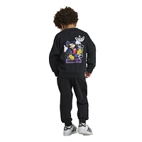 adidas Originals Boys adidas Originals Disney Mickey & Friends Sweater and Joggers Set - Boys' Preschool Black Size 4T