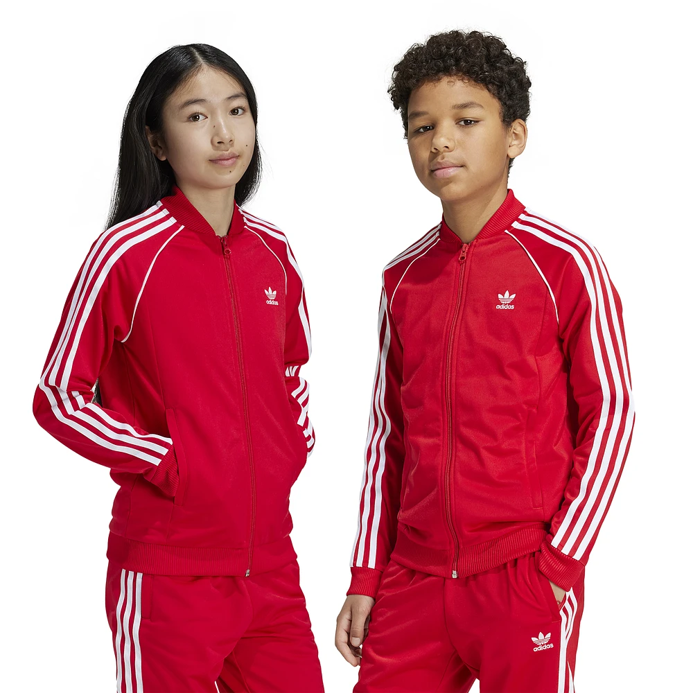 adidas Originals Girls Her Studio Superstar Top - Girls' Grade School Better Scarlet