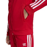 adidas Originals Girls Superstar Track Top - Girls' Grade School Better Scarlet