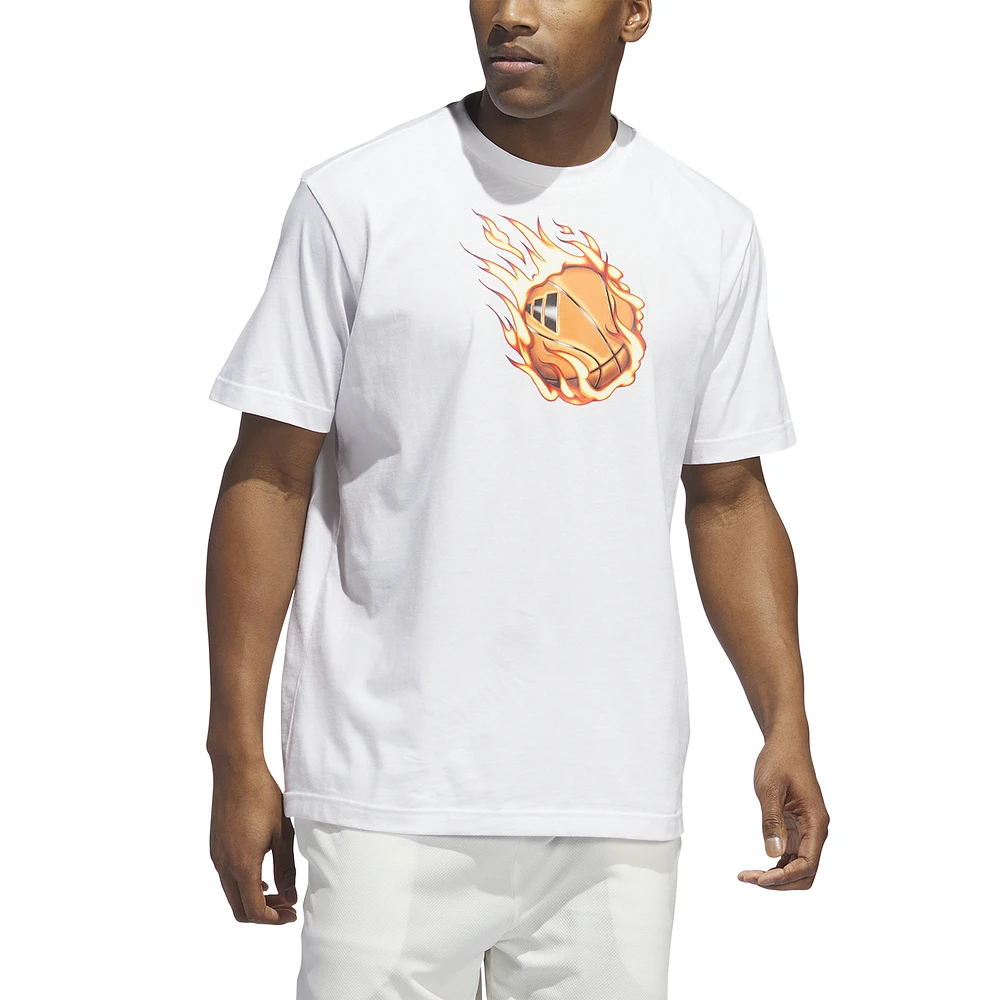 adidas On Fire Short Sleeve T-Shirt - Men's