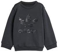 adidas Originals Boys Camo Fleece Set - Boys' Toddler Black/Grey