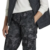 adidas Originals Boys Camo Cargo Pants - Boys' Grade School Black/Grey