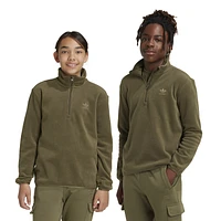 adidas Originals Boys adidas Originals Trefoil Essentials Lifestyle Jacket - Boys' Grade School Olive Strata Size S