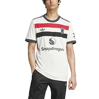 adidas Mens Manchester United 24/25 Third S/S Jersey - Off White