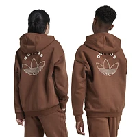 adidas Originals Boys Graphic Hoodie - Boys' Grade School Preloved Brown