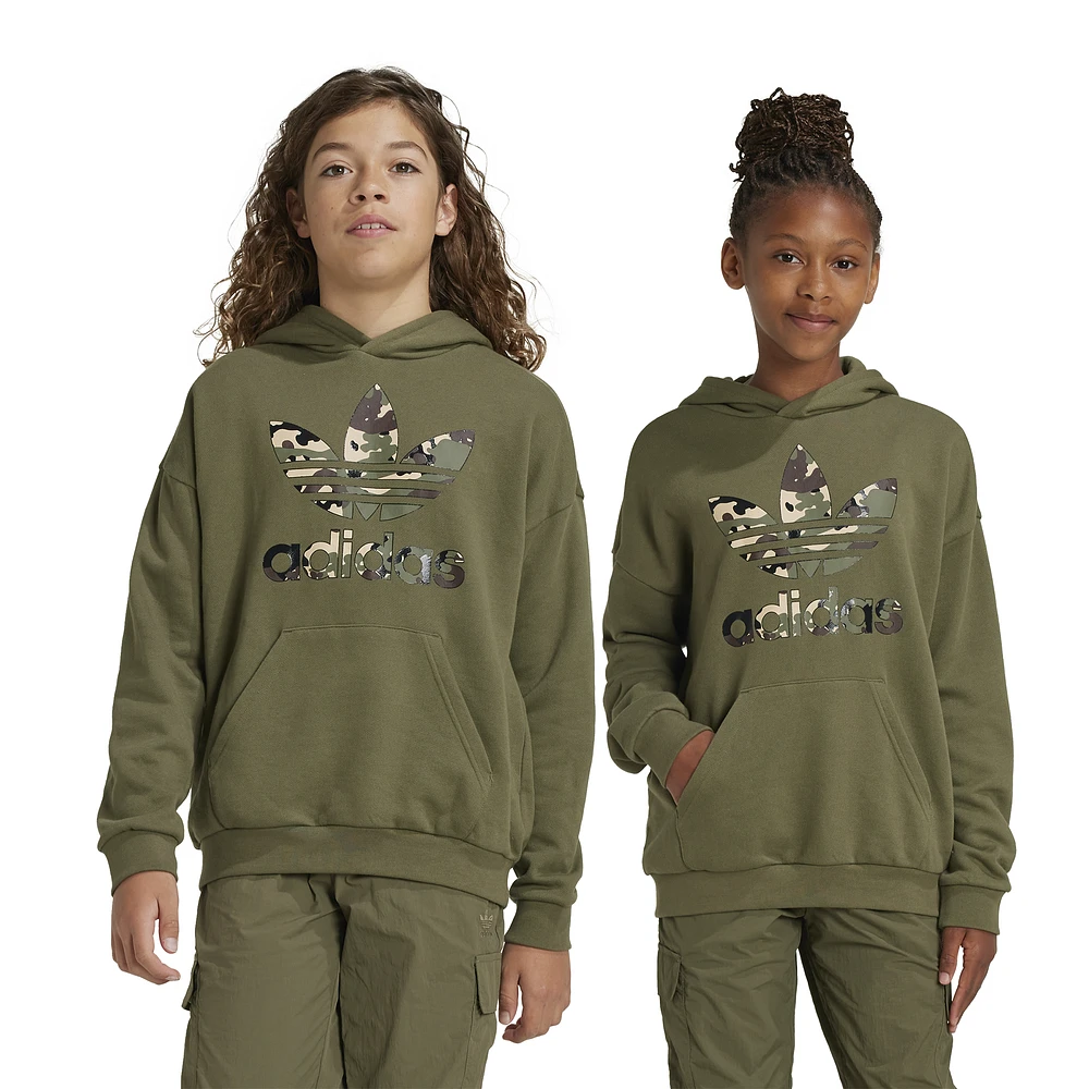 adidas Originals Boys Camo Fleece Hoodie