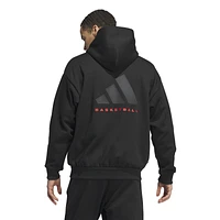 adidas Mens Basketball Hoodie