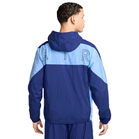 Nike Mens Nike Air Woven Jacket - Mens Blue Void/University Blue Size M