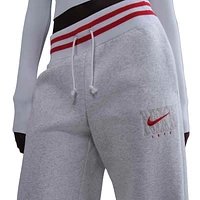 Nike NSW Phoenix Fleece High Rise GX Wide Pants - Women's