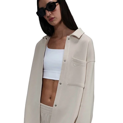 Nike NSW Phoenix Fleece Oversized Shacket - Women's