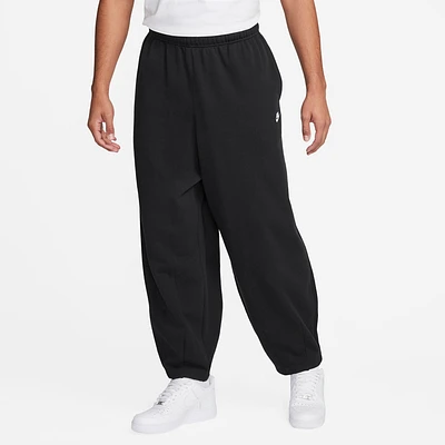 Nike Mens Club FT Oversized Pants - White/Black