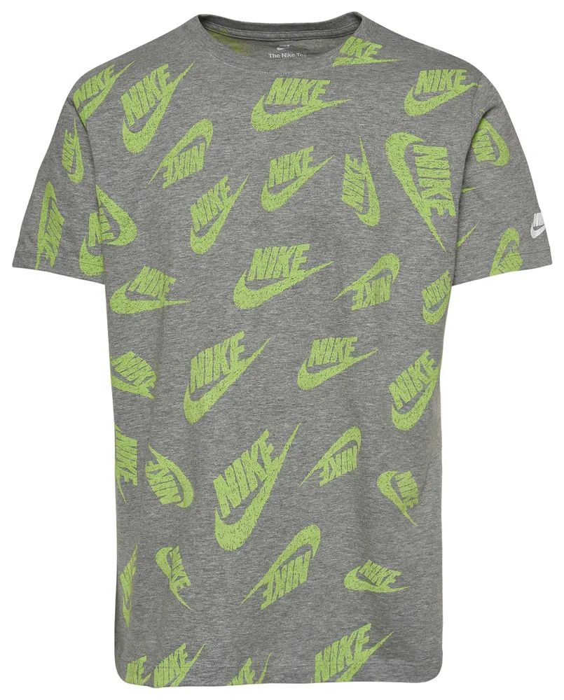 grey and volt nike shirt