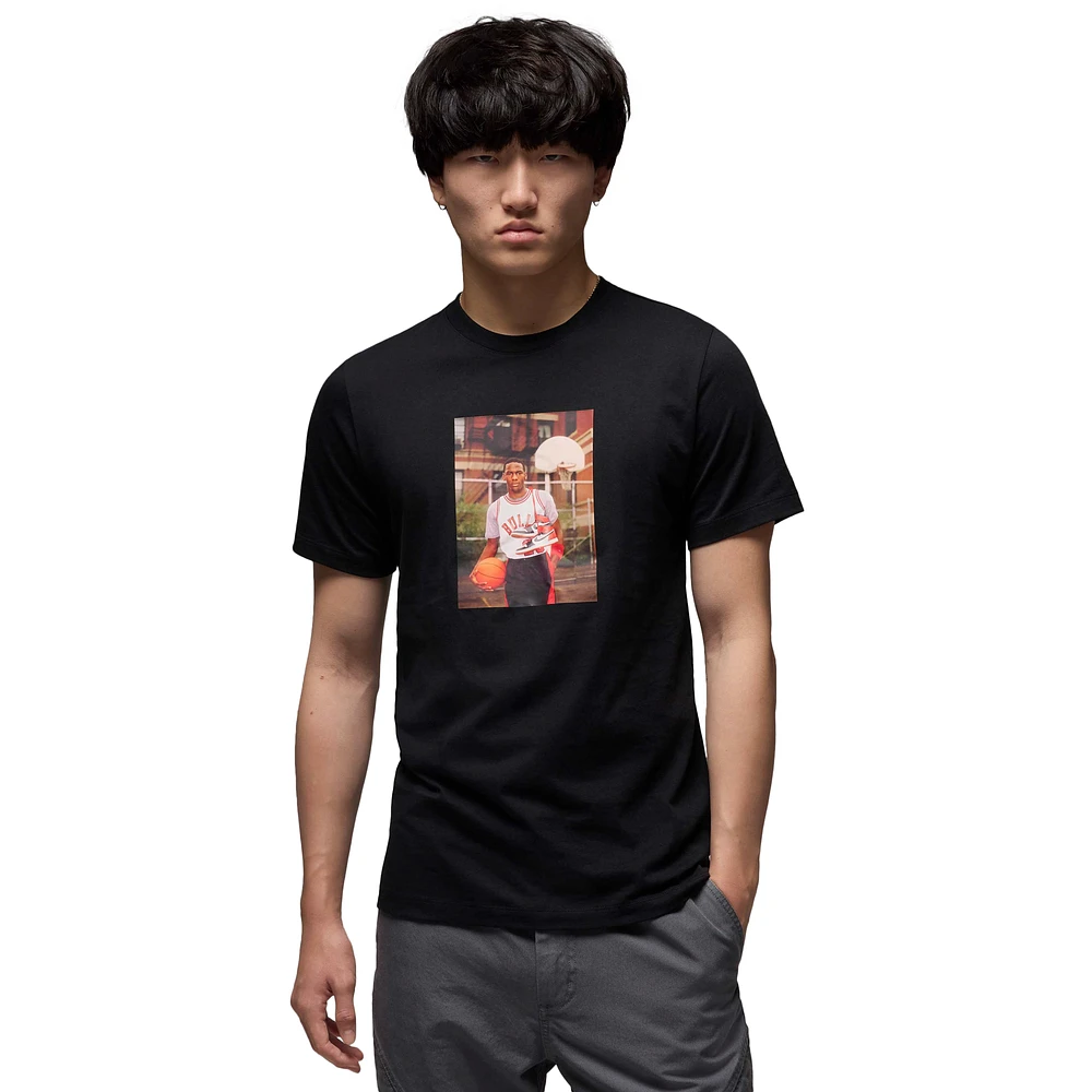 Jordan Mens Brand Photo Short Sleeve Crew