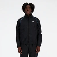 New Balance Mens X Klutch Track Top - Black/White