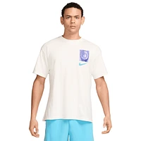 Nike Mens M90 OC 1 T-Shirt - Sail/Purple