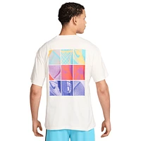 Nike Mens M90 OC 1 T-Shirt - Sail/Purple