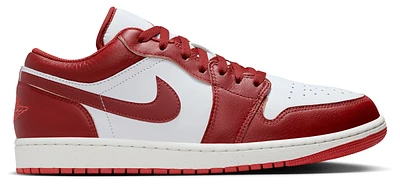 Jordan Mens Jordan AJ1 Low SE - Mens Basketball Shoes Red/White Size 13.0